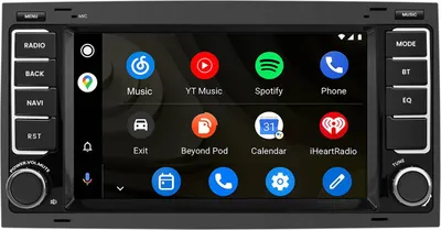 Obrázok produktu pre Android autorádio 7 palcov 32GB pre Touareg 2002-2023 CarPlay Android Car Navi Bluetooth DAB+ Zadná kamera
