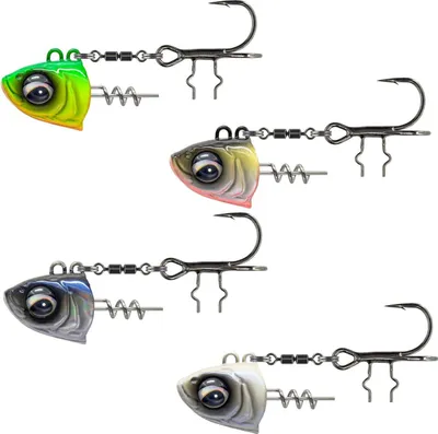 Produktbild von Savage Gear Monster Vertical Head 60 g # 1/0 Chartreuse Angelhake