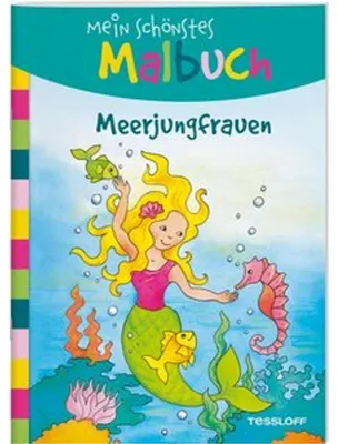 Image de Mein schönstes Malbuch. Meerjungfrauen. Malen für Kinder ab 5 Jahren
