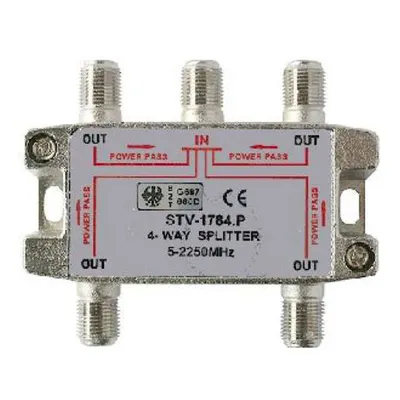 Produktbild von Kreiling SAT-Verteiler 4-fach STV 1784 DC 5-2250MHz Class A 11108