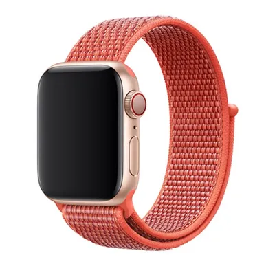 Obrázok produktu pre BStrap Nylon remienok na Apple Watch 42/44/45mm, Coral Pink