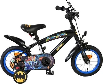 Produktbild von Batman Kinderfahrrad - Jungen - 12 Zoll - Schwarz