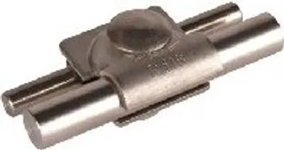 Produktbild von DEHN MV-Klemme NIRO f. Rd 8-10/16mm m.Flachrundschraube u. Mutter MVK 8.10 16 FRM10X40