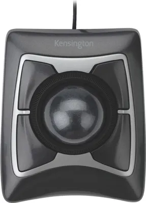 Produktbild von Kensington Expert Mouse - Trackball - rechts- und linkshändig - optisch - 4 Tasten - kabelgebunden - USB - Schwarz