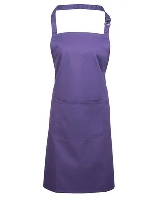 Obrázok produktu pre Premier Workwear PR154 | Colours Zástera s vreckom - 72 x 86 cm - možno prať do 60 - Farba: fialová (približne Pantone 269) - Rozmer: 72 x 86 cm