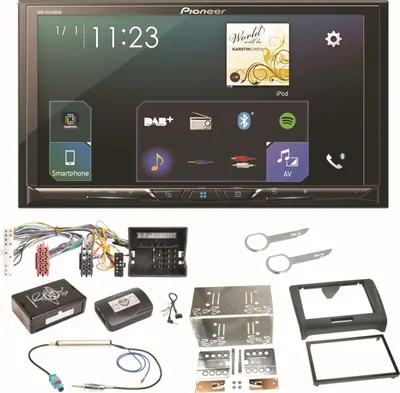 Produktbild von Pioneer SPH-DA230DAB Bluetooth Carplay Android Auto Einbauset für Audi TT 8J