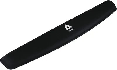 Produktbild von KLIM Keyboard Handballenauflage –  - Verhindert Sehnenscheidenentzündungen - Maximaler Komfort 436x68x25mm schwarz, weiß