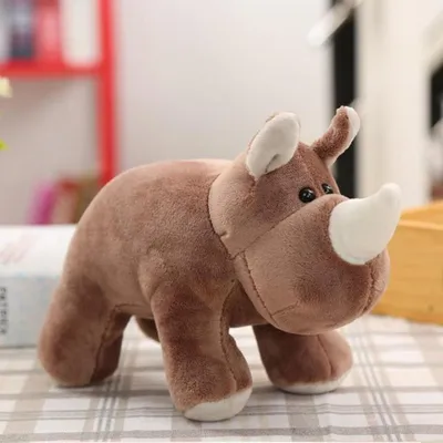 Produktbild von Nashorn Kuscheltier 20 cm – Weiches Plüsch Stofftier für Kinder