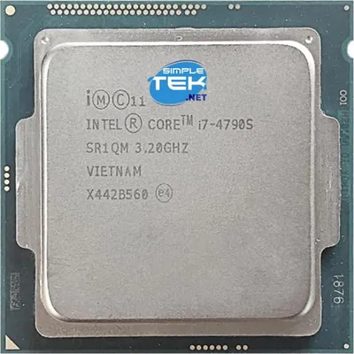Imagen del producto de Intel Core i7-4790S, socket LGA 1150, procesador CPU de cuarta generación, 4 núcleos/8 hilos, frecuencia máxima de 4.00 GHz, consumo de 65W