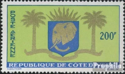 Produktbild von Briefmarken Elfenbeinküste 1964 Mi 268 (kompl.Ausg.) postfrisch Wappen