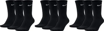 Produktbild von 9 Paar Nike Herren Damen Socken SX4508 - Farbe: 3 x schwarz - Größe: 34-38