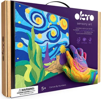Obrázok produktu pre Penová hlina Okto Malý princ noc 20021 Viacfarebná 42 x 30 x 5 cm