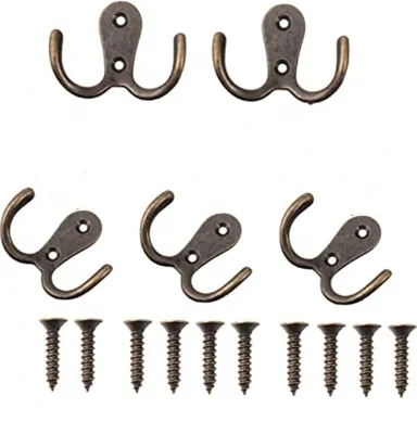 Produktbild von INF 5 Vintage-Doppelhaken Kupfer