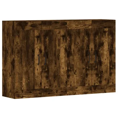 Produktbild von Wandschränke 2 Stk. Räuchereiche Holzwerkstoff