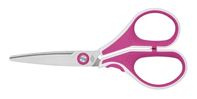 Produktbild von WEDO Edelstahlschere CUT IT Länge: 130 mm pink/weiß