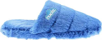 Image de NUVOLA. Chaussons Homme Femme Antidérapants chaudes rembourrées confortables bleu 34/35 EU -UNZBEE