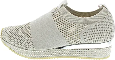 Produktbild von La Strada Sportliche Slipper 2201239-4522 beige/silver knitted Damen 31353533393938 Beige 41 EU