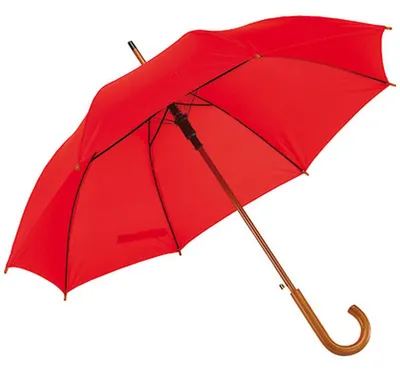 Image de L-merch Parapluie automatique en bois Boogie