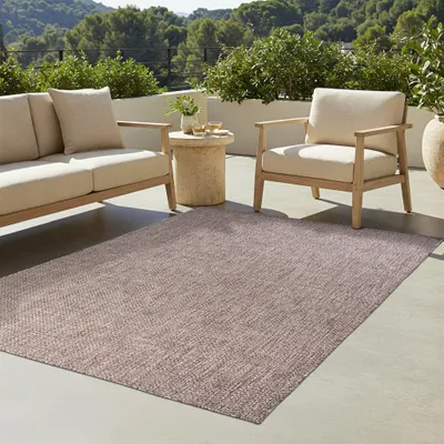 Obrázek produktu pro Tapiso koberec YUCANA Outdoor Brown Balcony UV-rezistentní 200 x 200 cm