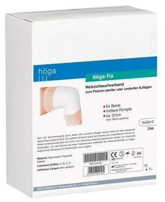 Produktbild von Höga-Fix Netzschlauchverband Gr. D, 25m 1 St