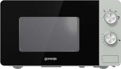 Productafbeelding van Gorenje MO20E1S, Mimo-serie, losstaande magnetron, 20 liter, 800 watt, draaibaar, zwart, roestvrij staal