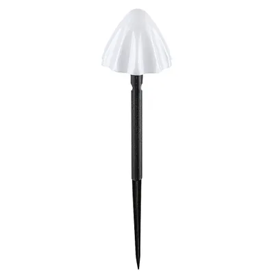 Produktbild von Rabalux 77007 Solarleuchte Skadar, 2W, 2600K, 1lm, schwarz-weiß, rund, Einbau, warmweiß, ø50mm
