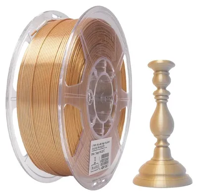 Image de Filament pour imprimante 3D, matériau écologique, impression fluide, or argent