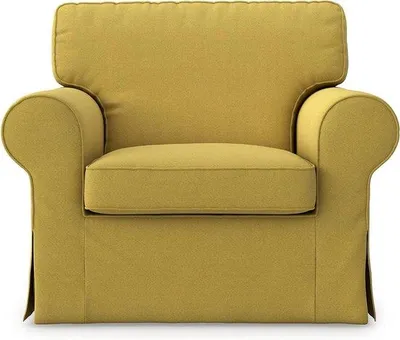 Zdjęcie produktu dla Krzesła narożne – 104 x 88 x 88 cm – żółte