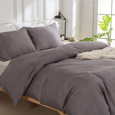 Obrázok produktu pre Omgoods – Súprava prikrývky z mikrovlákna, 240x220 cm, s 2 obliečkami na vankúše