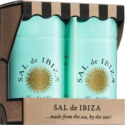 Produktbild von Granito Strandkorb-Duo Meersalz & Pfeffer, Keramikstreuer, 130 g, Sal de Ibiza