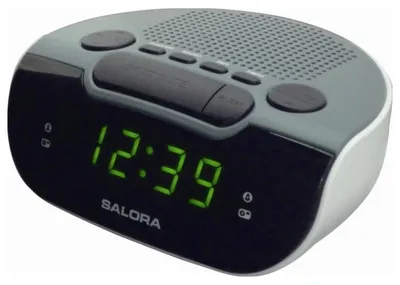 Productafbeelding van Wekkerradio - Groot LED-display - AM/FM-radio - Snooze en sleepfunctie - Cr612