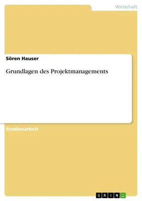 Produktbild von Grundlagen des Projektmanagements