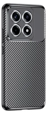 Produktbild von Handy Hülle für Xiaomi 14T Pro Carbon Look Cover Case Schutzhülle Farbe: Schwarz