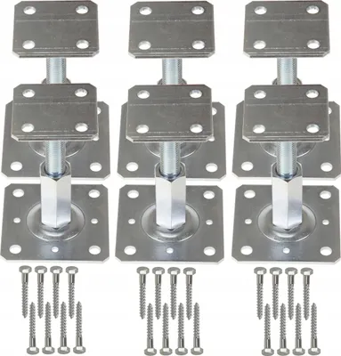 Produktbild von Stützfuß 6x FEINZ 110 X 80 mm x 160 mm Robust Praktisch Vielseitig Einsetzbar