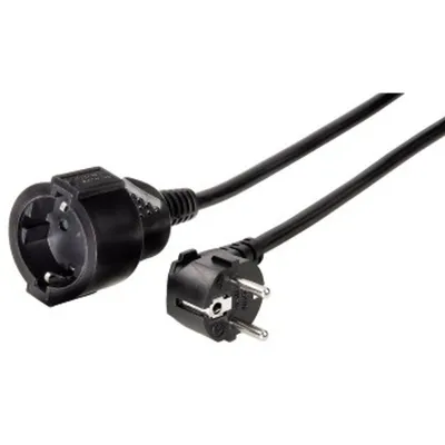 Produktbild von Hama 00047871 Verlängerungskabel 10 m 1 AC-Ausgänge Schwarz