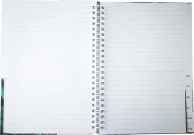 Produktbild von RNK Notizbuch mit Register A-Z A6 Blossom 48Bl