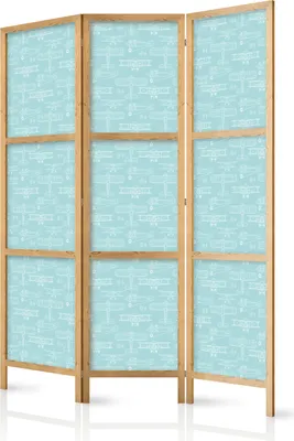 Immagine prodotto di Paravento giapponese Per bambini 135x172 cm 3 parti beige