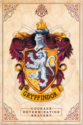Produktbild von HARRY POTTER - Poster Maxi 91cmx51cm - Gryffindor