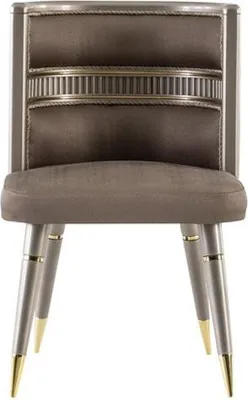 Produktbild von Esszimmer Set Braun Esstisch 2x Stühle Garnitur Tische Gruppe 3tlg.