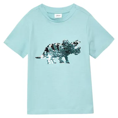 Produktbild von s.Oliver T-Shirt mit Wendepailletten-Dino