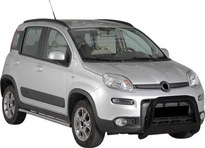 Immagine prodotto di Barra di protezione paraurti anteriore per Fiat Panda 4 2012-2022 ø63mm acciaio nero