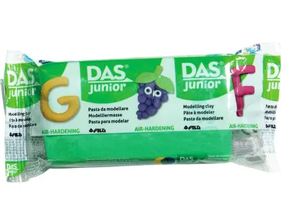 Zdjęcie produktu dla Ciemnozielona plastelina Das Junior 100 g