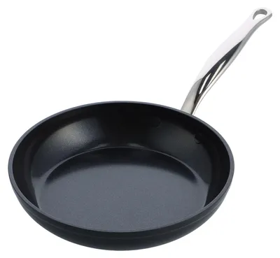 Produktbild von GreenPan Barcelona Pro, Rund, Allzweckpfanne, Schwarz, Keramik, 220 °C, Aluminium