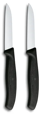 Immagine prodotto di Swiss Classic, spelucchino, 2 pezzi, 8 cm, dritto, nero, scatola