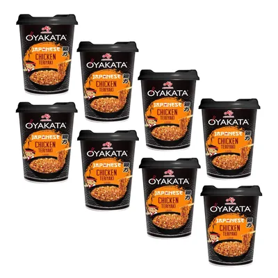 Produktbild von Ajinomoto Oyakata Instantnudeln Chicken Teriyaki Geschmack 8x96g