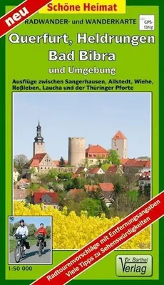 Produktbild von Querfurt, Heldrungen,  Bad Bibra und Umgebung Radwander- und Wanderkarte 1 : 50 000
