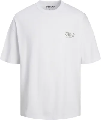Image de Jack & Jones Santorini Graphic T-shirt manches courtes Blanc L Homme Blanc L