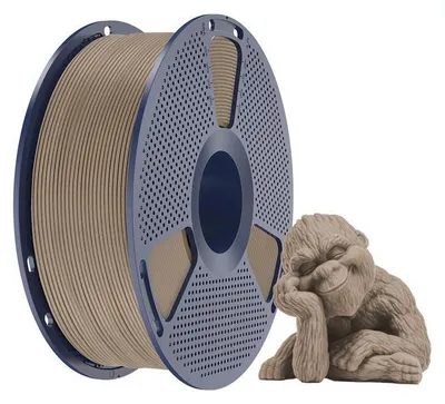 Produktbild von Sunlu PLA Wood Filament, 1,75mm, 1kg - Farbton: Wood