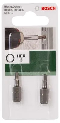 Produktbild von Schrauberbit Standard HEX3