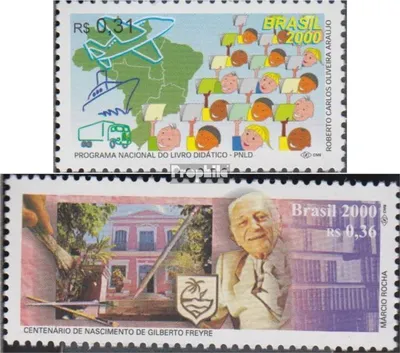 Produktbild von Briefmarken Brasilien 2000 Mi 2994,3000 (kompl.Ausg.) postfrisch Schulbuchprogramm